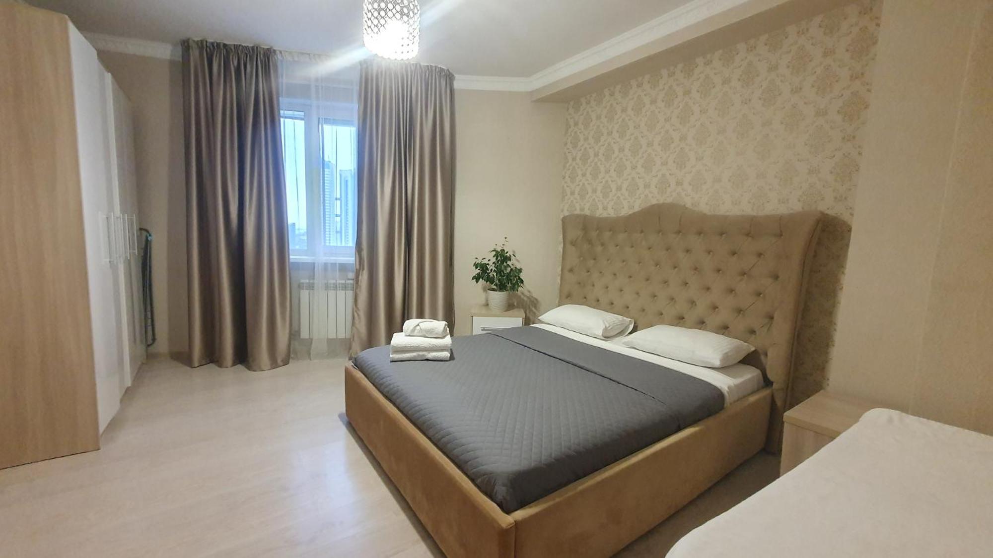 Panoramic View On 23rd Floor Near Baiterek Apartment